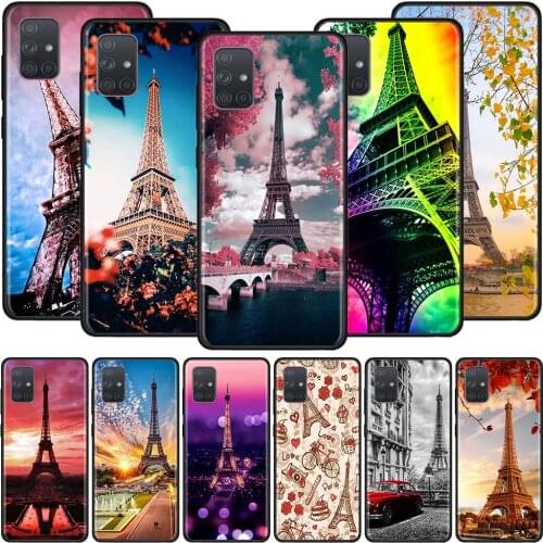 Case for Samsung Galaxy A51 A71 A21s A31 A41 M31 A11 M30s M51 A12 A91 A81 Soft Phone Cover Funda Capa Romanti Paris Eiffel Tower