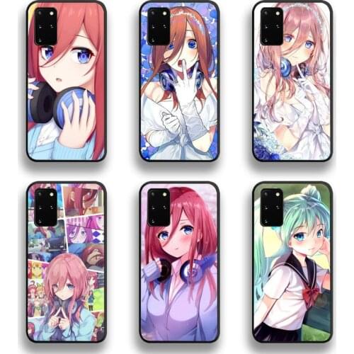 Nakano Miku Gotoubun No Hanayome Phone Case For Samsung Galaxy S20 FE plus Ultra S6 S7 edge S8 S9 plus S10 5G lite 2020