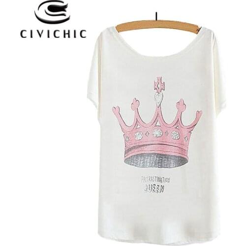Женские футболки с надписями CIVICHIC China At AliExpress