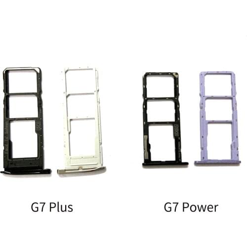 For Motorola Moto G7 Plus G7 Power SIM Card Tray Holder Reader Slot Adapter