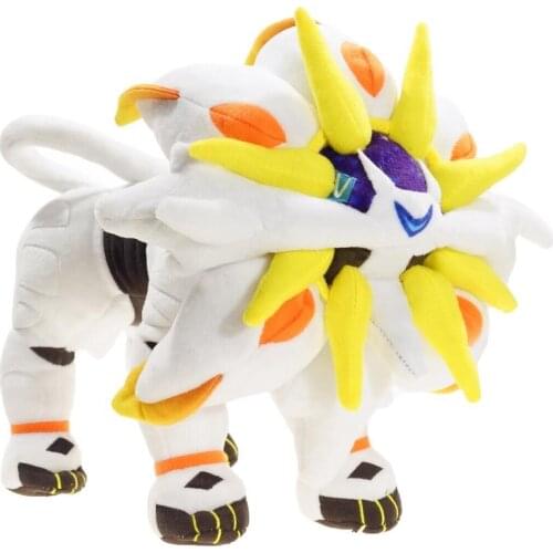 Pokemon Solgaleo Collectible plush dolls, sun monster dolls, anime, elf pet toys, birthday gifts, Christmas gifts
