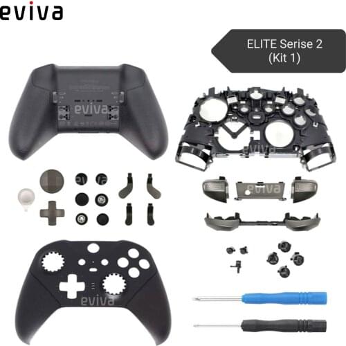Housing Shell Kit For Xbox One Elite Series 2 Controller Cover Case For Gamepad Swap Thumb Grips Analog Stick D-Pad Buttons