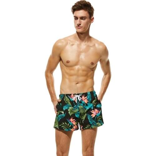 Men Beach Short De Bain Summer Sport Surf Sexy Bathing For Men Quick Dry Bermudas Playa Hombre Board Shorts