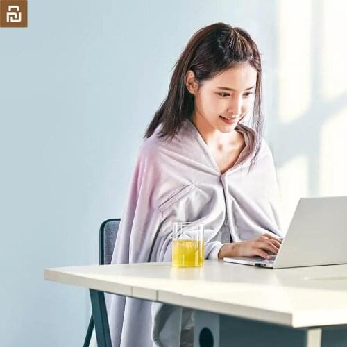 Original Youpin alka Intelligent Temperature Controlled Graphene Heating Home Blanket 3 speeds 10 seconds heat