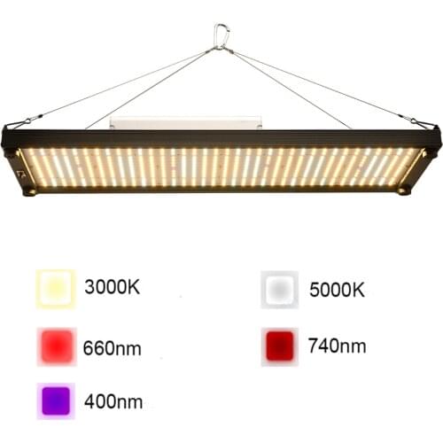 Dimmable 120W 240W Quantum LED Grow Light Board Full Spectrum LM301B SK 3000K 5000K 660nm UV IR for Indoor Plants