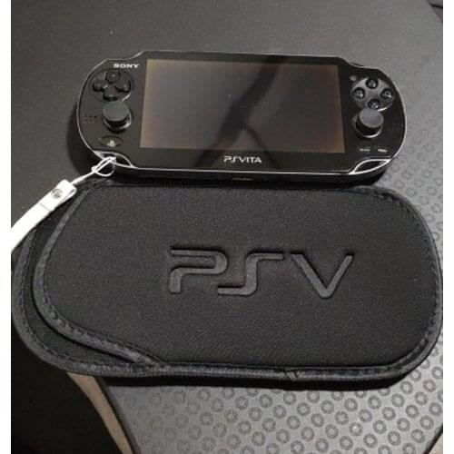 Anti-shock Soft Cover Carry Case Bag Pouch For Sony PS Vita 1000 PSV 2000 GamePad Case Black Carry Bag Shell Storage