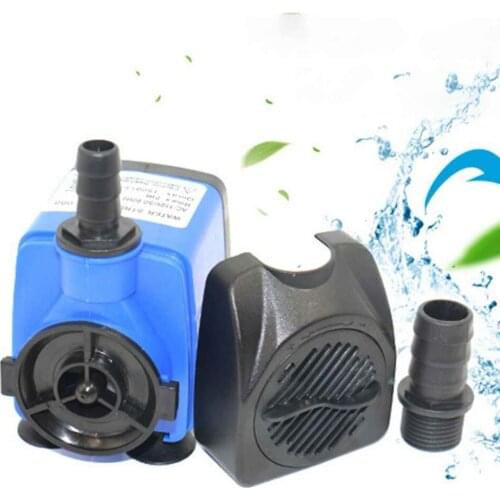 Blue Water Pump Low Noise Fish Tank Pump Pond Foundation Water Circulation Short Water Pump Injection Quiet Park Submersible