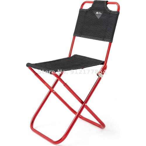 Outdoor folding chair ultra-light portable pony queuing artifact subway bench with backrest fishing stool