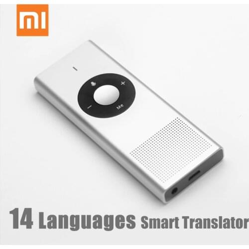 Xiaomi Moyu AI Smart Translator for Travel Study 14 Languages 7 Days Standby 8H Translate Machine Microsoft Translation Engine