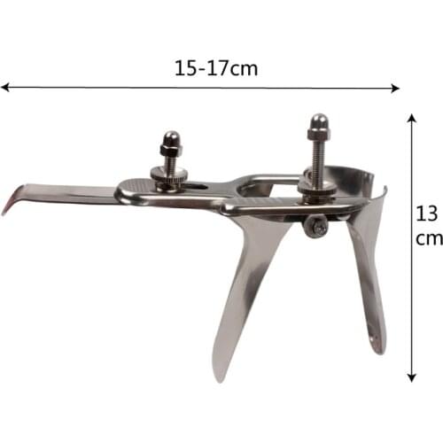 Vaginal Dilators Stainless Steel Expansion Yin Voyeuristic Device Colposcope Speculum Anal Sex Product