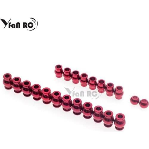 Yfan rc 1 Set 22 Pcs For Arrma 1/10 4X4 Granite Mega Aluminum Alloy Full Car Ball Head free shipping