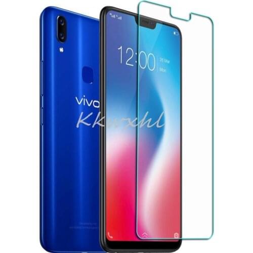 For vivo Y85 6.3" Glass Screen Protective Tempered Glass FOR Vivo V9 Youth V9 PRO 1723 1726 1727 Protector Cover Film