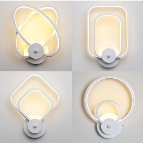 16W 20W 22W 24W Aluminum Modern Led Wall Light For Home Living Room Bedroom Corridor Creative Indoor Led Wall Lamp Sconces