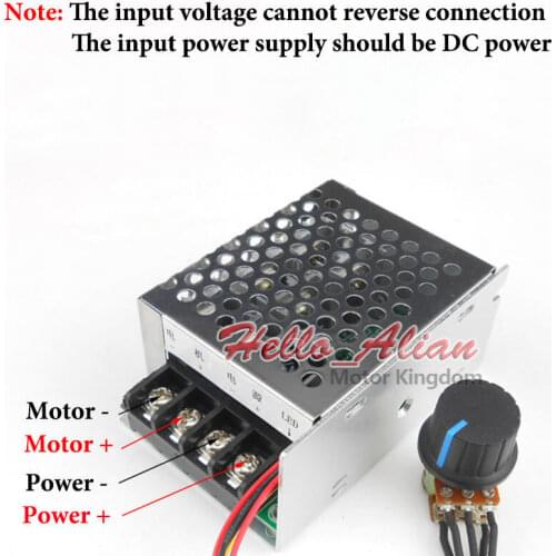 360W High Power PWM module Regulator Soft Start Switch DC 12V~48V 18V 24V 30A DC Motor Speed Controller