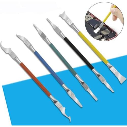 5 in 1 IC Chip Repair Thin Blade Remover Maintenance Knife Remove Glue Disassemble Phone Rework Processor Tools