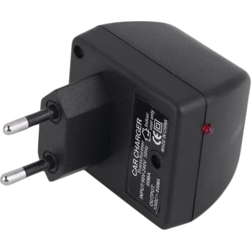 AC adapter with Car Socket Auto Charger EU Plug 220V AC to 12V DC Use for Car Electronic Devices Use At Home