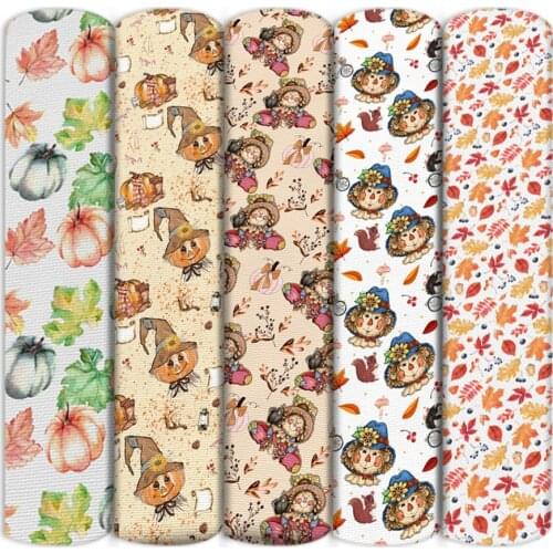 David accessories Autumn Maple Leaf 100%cotton fabric for Tissue Kids home textile for Sewing Tilda Doll,c13562