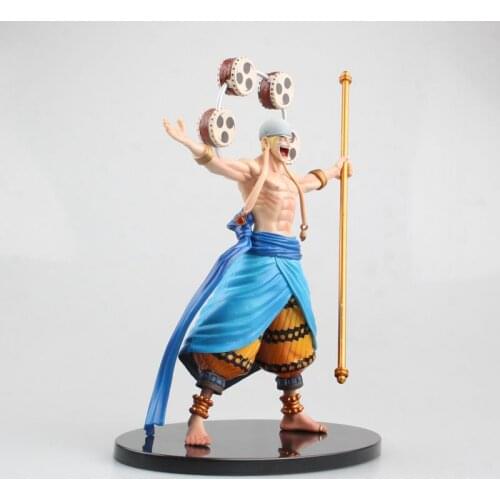 Anime One Piece Enel Figure Thunder Fruit Ability Model 20cm PVC Boxed Toys