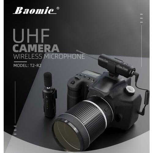 Model tr2 Wireless Collar Microphone Set Lavalier Camera/mobile/computer/mixer/active Speaker Connect Two Mic Head