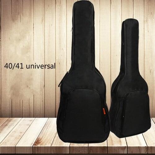 40/41 Inch Guitar Bag Thick Sponge Overly Padded Waterproof Guitar Case Soft Guitar Backpack Case with Pockets Organizer