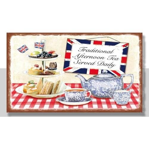 Traditional Afternoon Tea Kitchen Cafe Restaurant Pub Quality Fridge Magnet