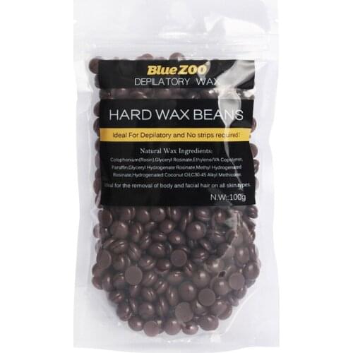 100G Hair Removal Cream Hot Wax Beans Solid No Paper Epilation Chaude Hot Film Depilatory Body Waxing Pellet Brazilian Epilation