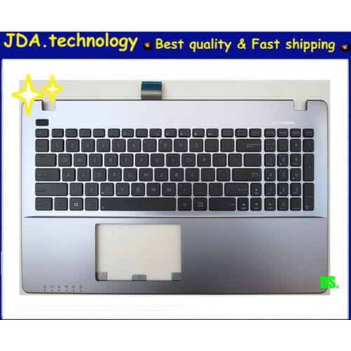 MEIARROW 100%New/Orig Upper case for Asus X550 X550C 15.6" Palmrest Upper Cover Assembly with US keyboard,Gray