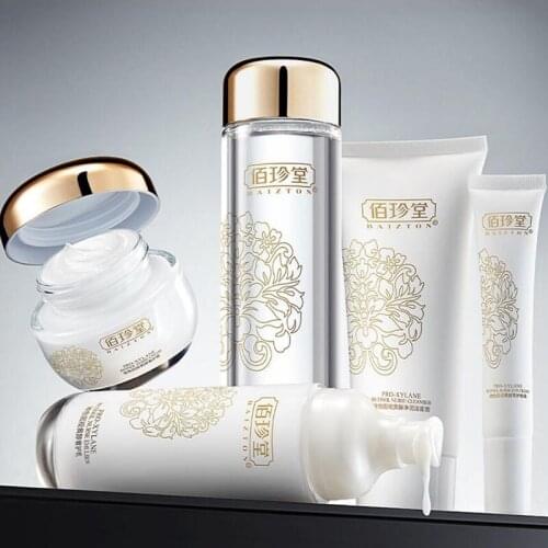 Color Retinol Skin Care Set Moisturizing Oil Control Face Cream Facial Cleanser Moisturizing Facial Care Set