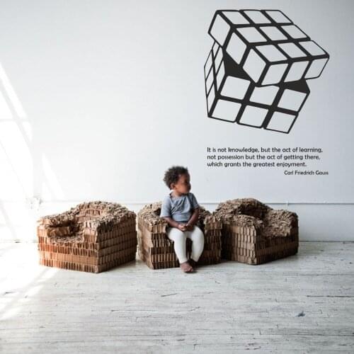 Educational Science Wall Decals Kids Nursery Playroom Stickers Children 's Intellectual Development Home Decor SYY362