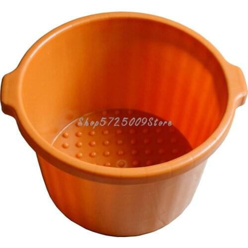 Thickened And Deepened Massage Foot Bath Bucket Portable Plastic Foot Bath Bucket Household Foot Bath Bucket Beef Tendon Bucket