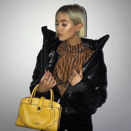 Rapwriter Women's Black Down Jackets