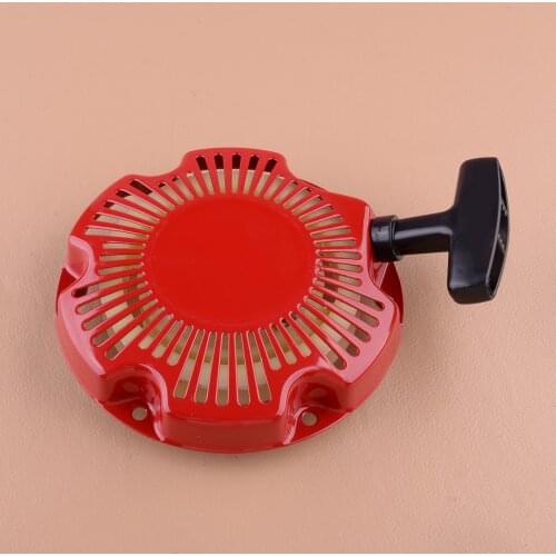 Recoil Pull Start Starter Fit For Honda G100 Engine Model On Cement Mixer Red
