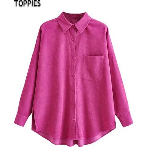 Toppies Women's Corduroy Shirts