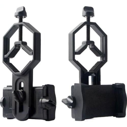 Universal Cell Phone Adjustable Adapter Mount Microscope Spotting Scope Telescope Clip Bracket Mobile Phone Holder