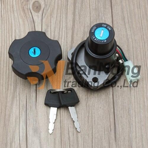 XT225 Motorcycle Ignition Lock Tank Cap Lock Key Set for Yamaha XT 225