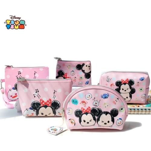 Disney Childrens Doll Accessories Cartoon Mickey Storage Bag Cosmetic Bag Wallet Coin Purse Clutch