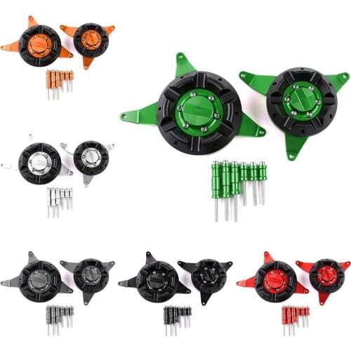 For Kawasaki Z650 2017 Motorcycle Accessories CNC Aluminum Alloy Engine Guard Crash Slider Cover Protector