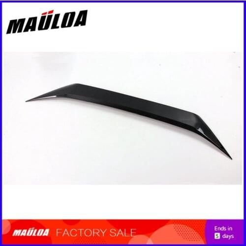 Modified car accessories adventure version - ABS black carbon fiber pattern cover trim decorative frame for RAV4 2019