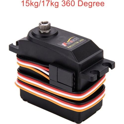 FEETECH 15kg/17kg 360 Degree Continuous Rotation Analog Feedback with Magnetic Encoder Digital Servo For Robot RC Car