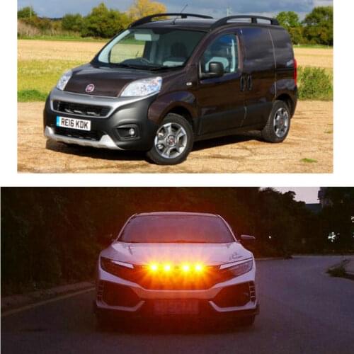 Car Accessories Grille Light Lamp For Fiat FIORINO FREEMONT IDEA LINEA SCUDO Sedici Seicento Stilo DUCATO