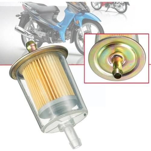 Motorcycle Gasoline Filter Element Inline Gas Petrol Color Accessories 3/8 Filter Pipe Fuel White Line Tractor L1J9
