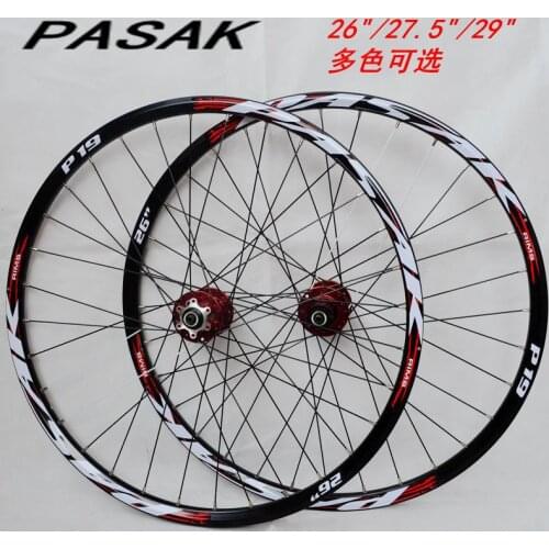 Mountain Bike Bicycle Wheel Set Palin Bearing Disc Brake 26 Inch 27.5 Inch 29 Inch Wheel Rim