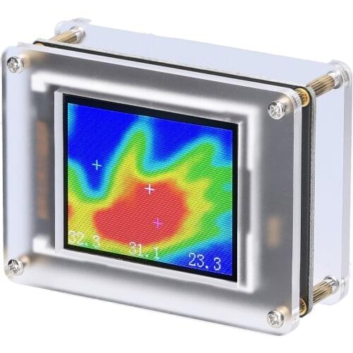 MLX90640 USB Power Supplys 1.8Inch TFT Display Infrared Temperature Sensors Infrared Thermal Imager Multipurpose Detection Tool