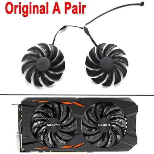 T129215SU 88mm for GIGABYTE GTX1050 Ti 1060 1070 Ti 1080 RX 470 480 570 580 Fan PLD09210S12HH Fan G1 Graphics Card Cooling Fan