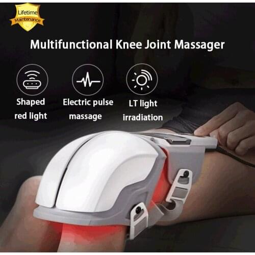 Multifunctional Knee Massage Laser Hyperthermia Electric Shock Pulse Joint Physiotherapy Device Leg Massage