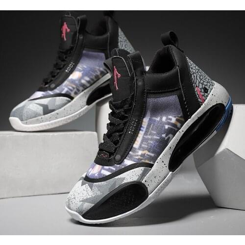 Mens Basketball Sneakers Fashion Designer Shoes Non-slip men Basketball Shoes 2020 Sports High Quality Outdoor Walking Shoes