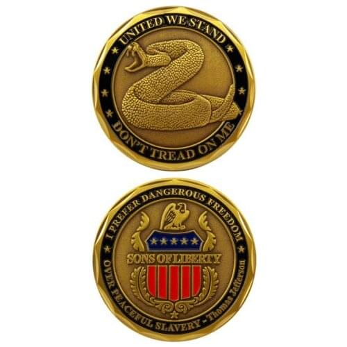 Low price custom coins no minimum The newest military custom copper coins no minimum cheap usa coin tokens medal FH810305