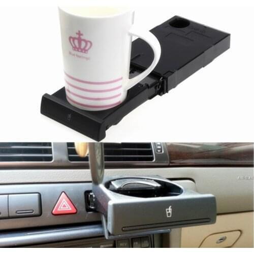 Stretch Fold Cup Holder Car Cup Holder Drink Bottle For AUDI A6 C5 1998-2005 A4 1998-2002 Interior Accessories