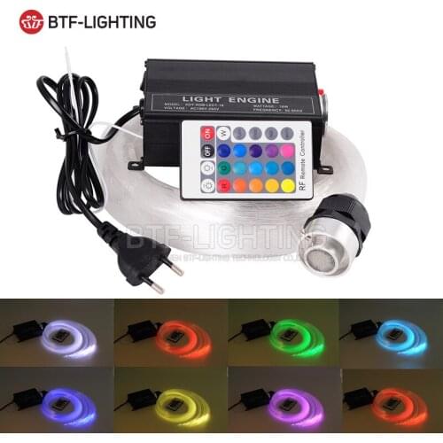 RGBW 2m (0.75 + 1mm * 150mm * 35mm + 1.5*15) + 5 crystal fiber optic suit