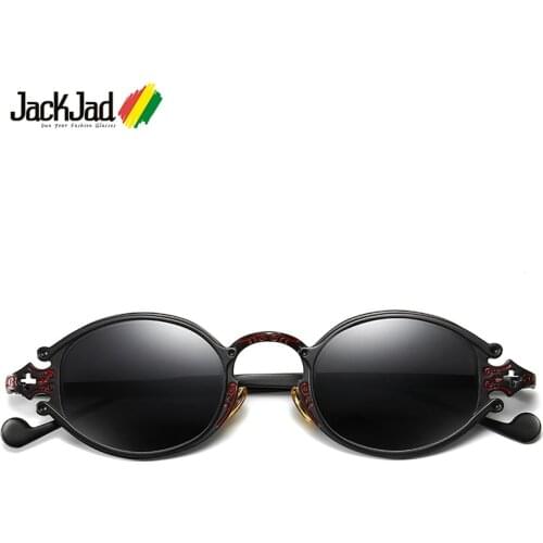 JackJad 2020 Vintage Classic Gothic SteamPunk Style Sunglasses Rock Punk Hip Hop ins Brand Design Sun Glasses Oculos De Sol 899